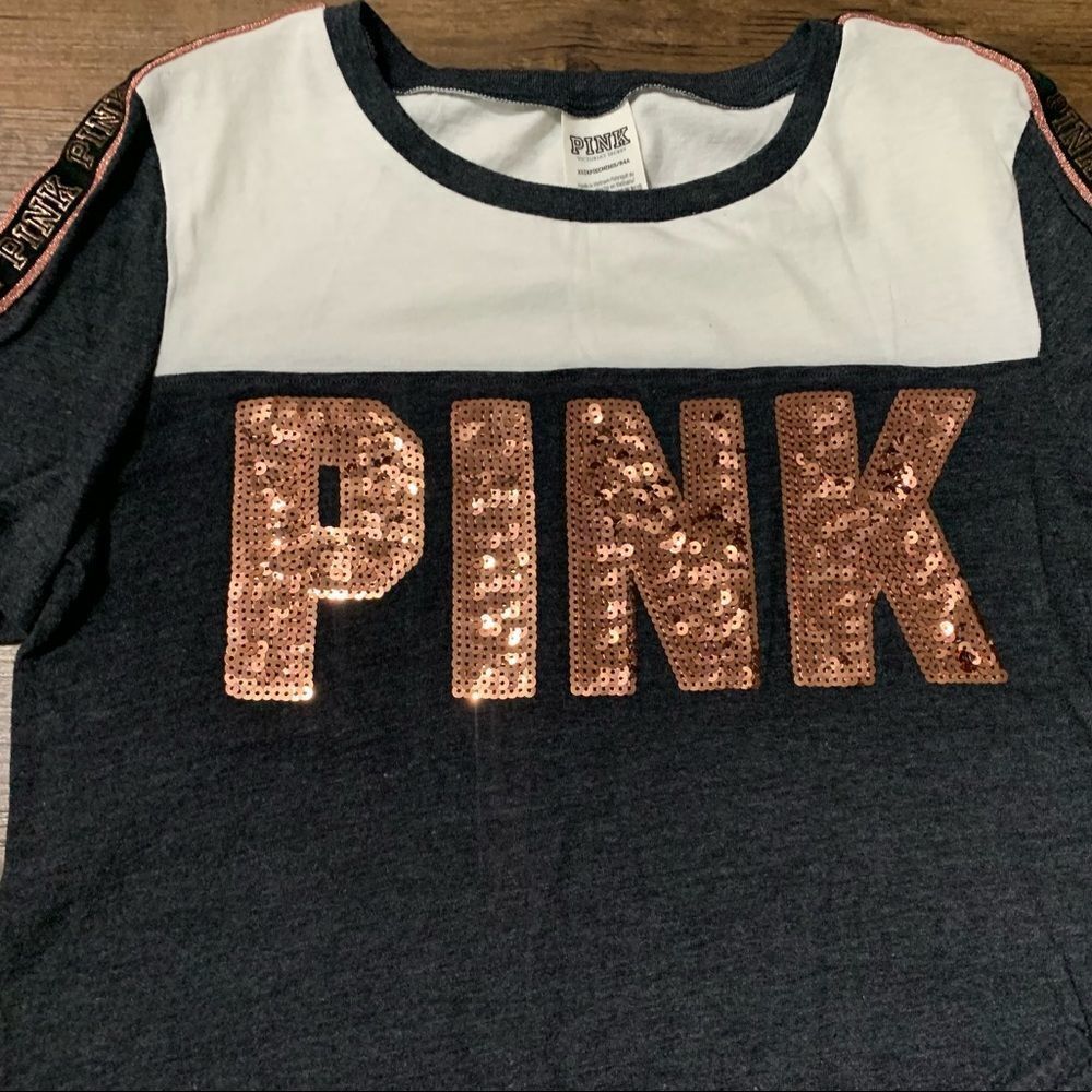 PINK VICTORIA’S SECRET BLING OUTFIT SET XS - Picture 4 of 9